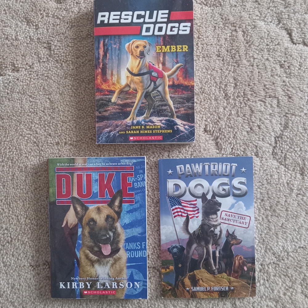 Scholastic Rescue and Patriot Dogs Book Set